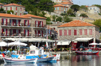 Lesbos vakantie Molyvos