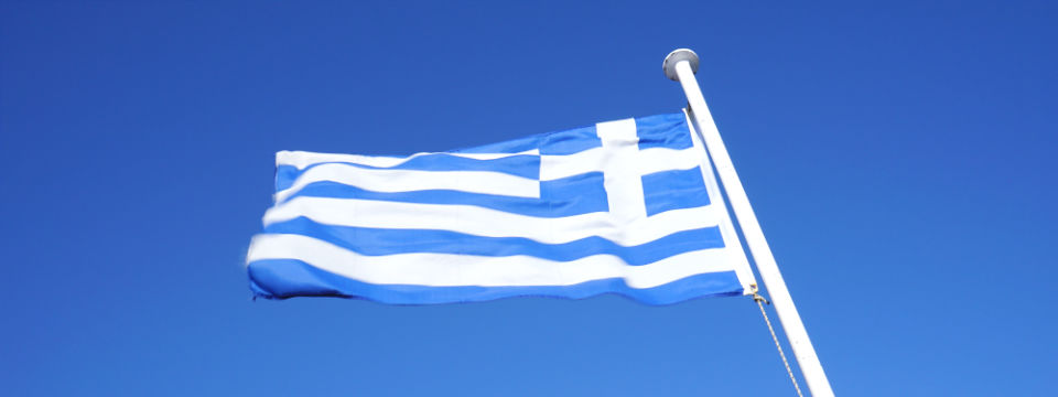 Griekse Vlag Vlag Van Griekenland Griekenland Net