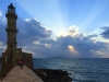 Chania-Kreta-vuurtoren-zonsondergang-600