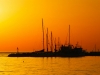 Lesbos-vakantiefotos-Molyvos-zonsondergang