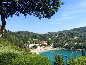 Corfu het pittoreske Liapades