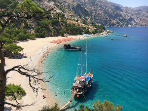 Apella beach op Karpathos