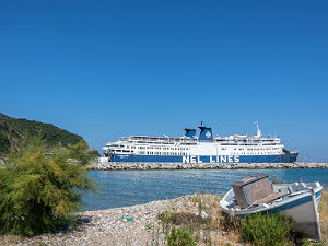 Karlovasi op Samos in Griekenland