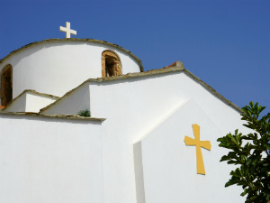 De Panagitsa tou Pyrgou kerk in Skopelos-stad