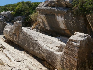 Naxos vakantie Kouros