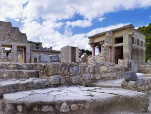 Knossos op Kreta