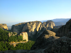 Thessalie de Meteora kloosters in Kalambaka.