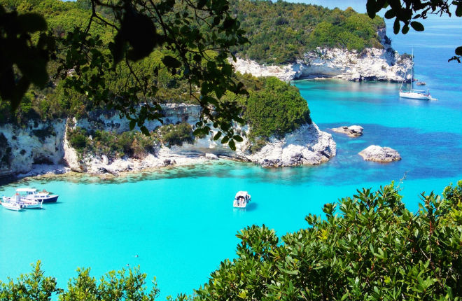 Voutoumi beach op Anti Paxos