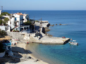 Armenistis op het eiland Ikaria