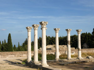 Asklepieion zuilen tempel