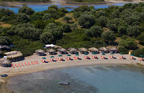 Magnolia beach op Lichadonisia Evia