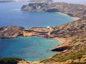 Gramvoussa beach op Amorgos