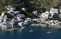 Katapola op Amorgos tijdens vakantie