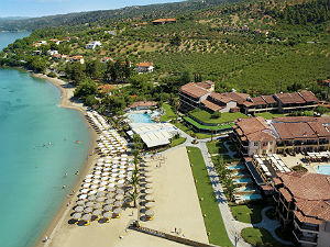 Strand van Anthemus Sea Beach Hotel & Spa in Nikiti