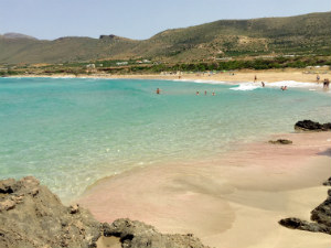 Falasarna beach op Kreta bij Chania