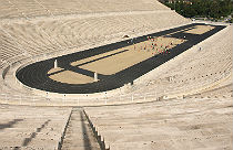 Het Panathinaiko stadion in Athene