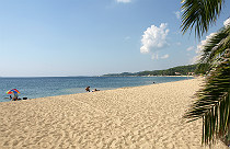 Toroni beach op Chalkidiki