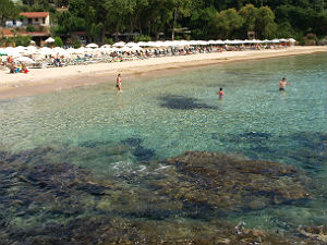 Kalogria beach Peloponnesos Griekenland