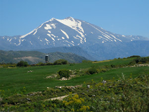 Griekse eilanden met bergen Mount Ida Kreta