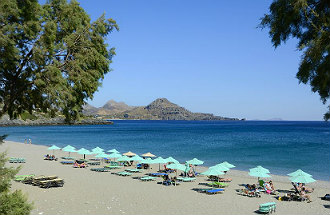 Strand voor jezelf op Zuid-Kreta in het voorjaar