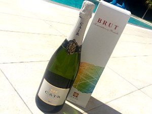 CAIR Brut de "champagne" van Rhodos