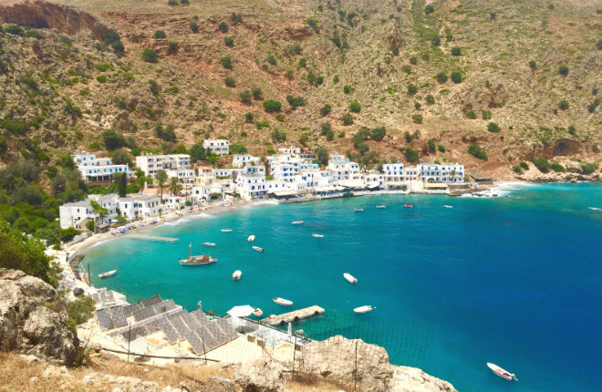 Kreta bij beste bestemmingen ter wereld