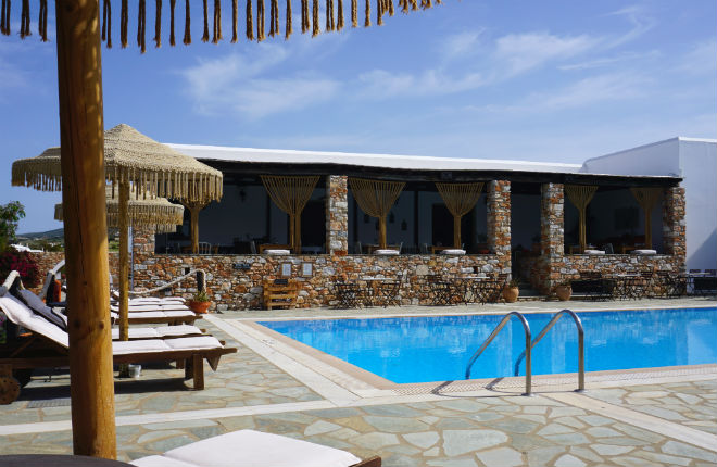 Parosland Hotel in Aliki op Paros