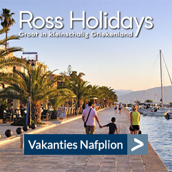 Nafplion vakantie met Ross Holidays