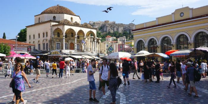 Record aantal toeristen naar Griekenland op vakantie in 2018