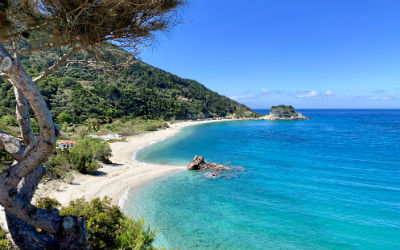 7 mooiste stranden van Samos Potami beach