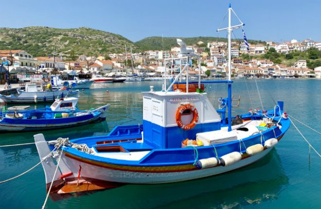 Pythagorion in mei op Samos
