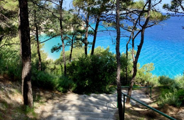 Tsamadou beach op Samos