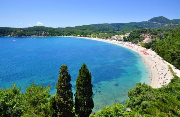 Valtos beach bij Parga