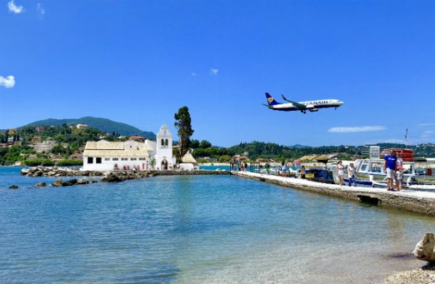 Corfu in Griekenland vakantie
