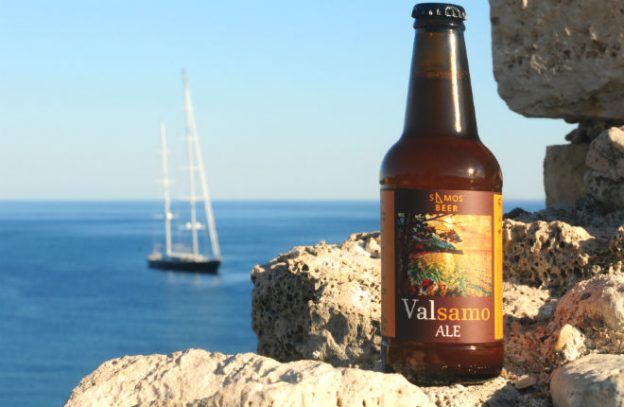 Samos beer Valsamo ale fles