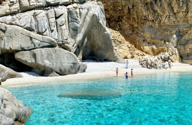 Seychelles beach op Ikaria in Griekenland