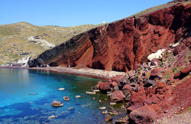 5 mooiste stranden van Santorini
