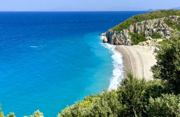 Tsambou beach op Samos