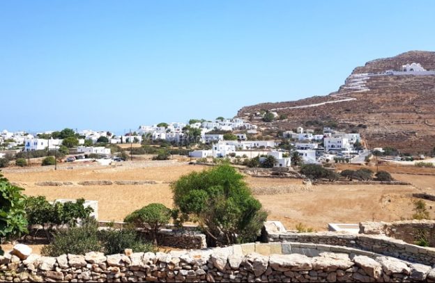 Chora Folegandros uitzicht