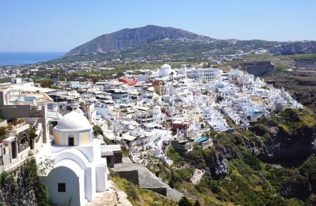 Karterados op Santorini