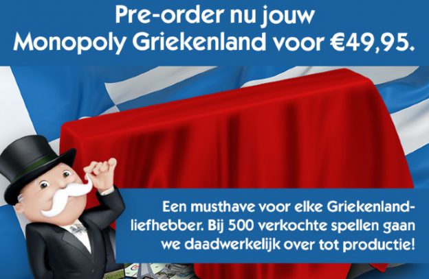 Monopoly Griekenland bordspel