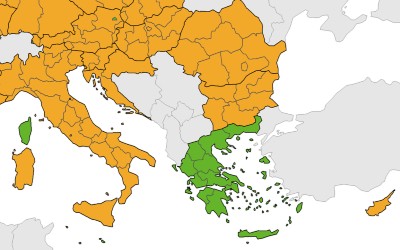 Griekenland code groen op aantal corona-patiënten