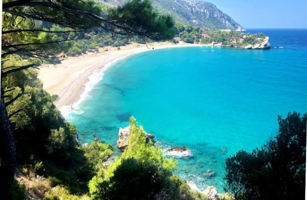 Megalo Seitani beach Samos