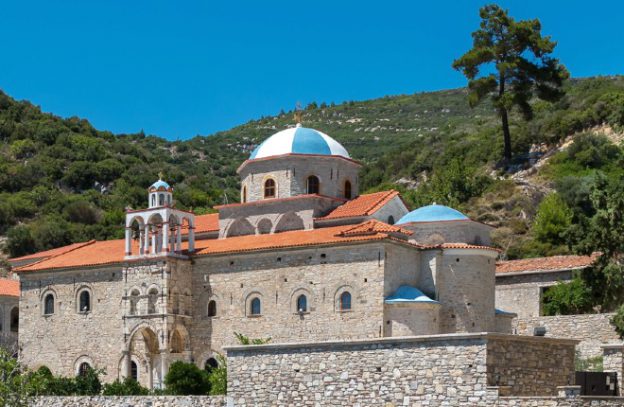 Moni Timiou Stavrou klooster op Samos