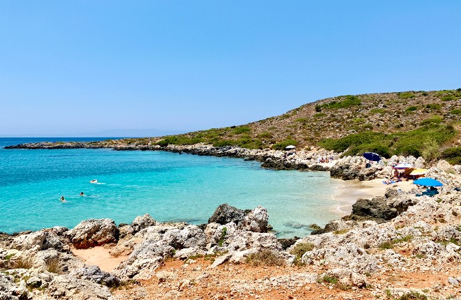 Maherida beach op Kreta