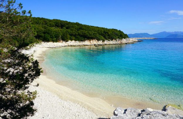 Emblisi (Emplisi) beach op Kefalonia