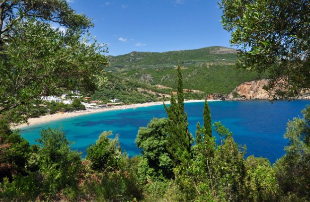 Lichnos beach bij Parga