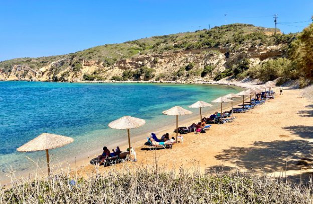 Limnionas beach op Kos