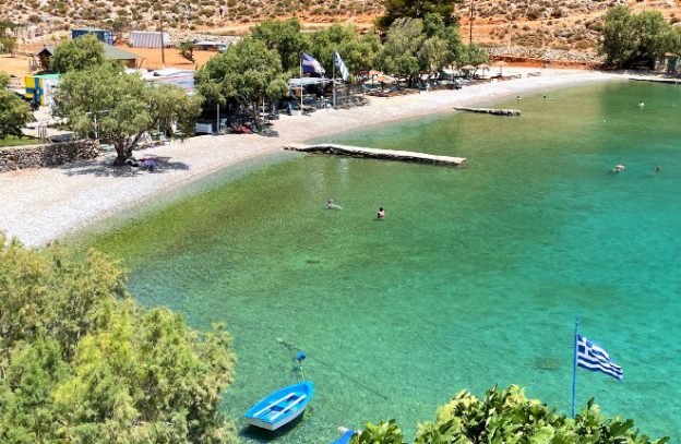 Palionisos baai op Kalymnos