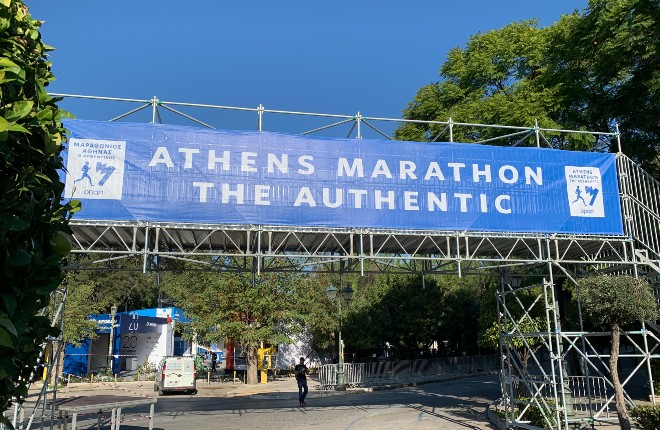 Marathon Griekenland hardlopen bij Athene